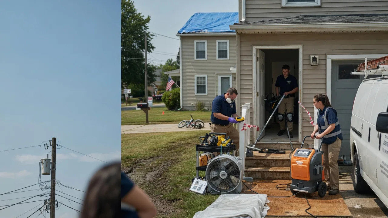 Water Damage Repair in Piedmont, OH near me